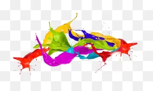 Color Holi Clip Art - Transparent Holi Splash Png - Full Size ClipartFlare.com 
