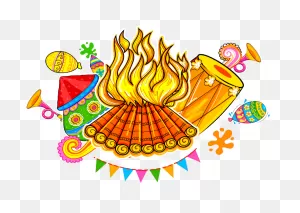 Happy Holi Png- Vector Illustration - Happy Holi Images 2019 ClipartFlare.com 