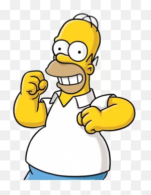 Homer Simpson | One Minute Melee Fanon Wiki | ClipartFlare