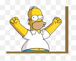 Homer Simpson Sticker - Homer Simpson - Discover & Share Gifs