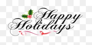Happy Holidays Png High Quality Image - Happy Holiday Clipart ClipartFlare.com 