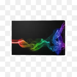 Humo Colores Canvas Print • Pixers® - We Live To Change
