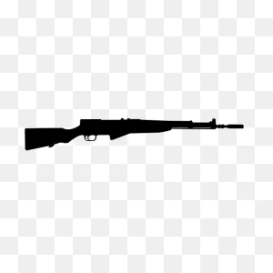 Hunting Rifle Sticker