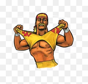 Hulk Hogan Yellow Coffee Mug