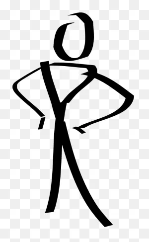 Stick Figure Of Human Clipart - Full Size Clipart (#1121513 ClipartFlare.com 