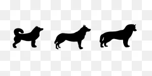 20  Free Husky & Dog Vectors