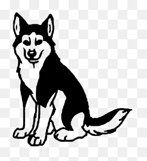 Clipart - Siberian Husky Clip Art - Png Download - Full Size ClipartFlare.com 