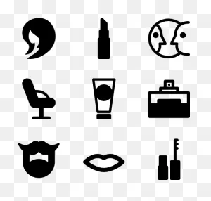 Beauty - Estetica Iconos De Belleza Png Clipart - Large Size Png ClipartFlare.com 