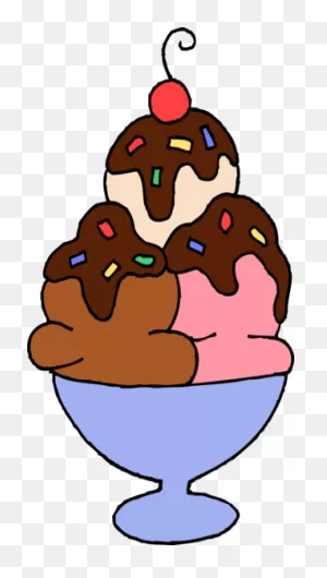 Hot Fudge Ice Cream Sundae - Free Clip Art | Ice Cream Coloring ClipartFlare.com 