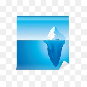 Iceberg Wall Mural • Pixers® - We Live To Change