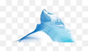 Tip Of The Iceberg Transparent Png - Stickpng