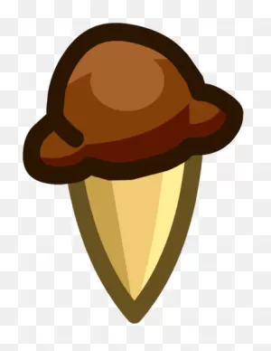 Chocolate Ice Cream Emote | Club Penguin Emoticon Wikia | ClipartFlare