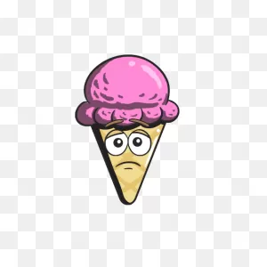 Cartoon, Cone, Cream, Emoji, Ice Icon - Free Download