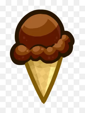 Image - Cpnext Emoticon - Chocolate Ice Cream Cone.png - Club ClipartFlare.com 