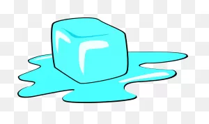 Melt Ice Cube - Free Vector Graphic On ClipartFlare