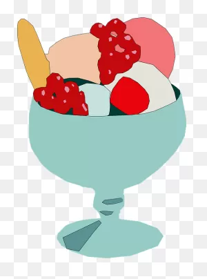 Ice Cream Bowl Sundae - Free Vector Graphic On Pixabay