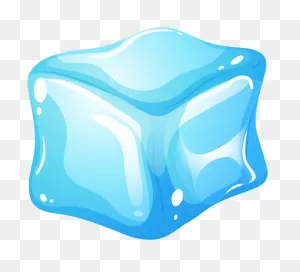 Ice Cube Blue Clip Art Web Clipart - ClipartFlare
