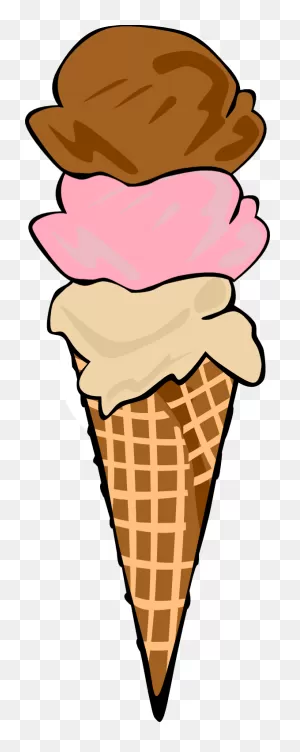Clip Art Gerald G Ice Cream Cones Ff Menu 8 PNG-WebP - Ice Cream ClipartFlare.com 