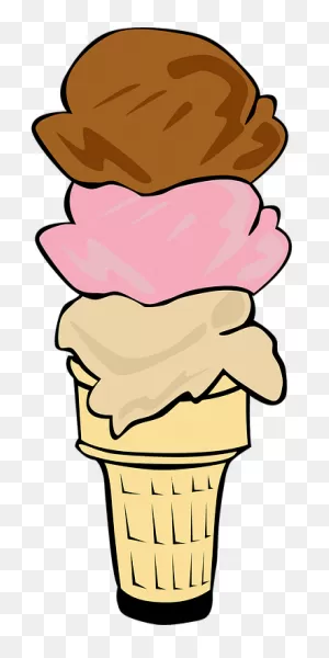 Onlinelabels Clip Art - Ice Cream Cone (#7)