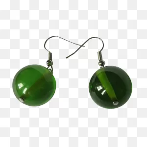 Bakelite Earrings, Lime Juice Vintage Beads | Vintage Style ClipartFlare.com 