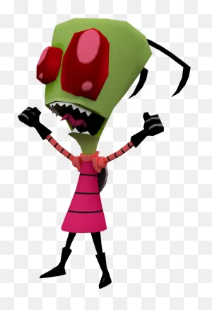 Invader Zim (Invader Zim) Render By Crasharki On 