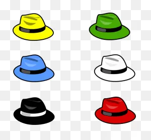 Indiana Jones Clip Art - 6 Thinking Hats Png Transparent Png ClipartFlare.com 