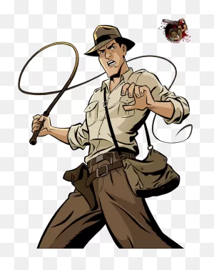Transparent Cartoon Indiana Jones Clipart - Large Size Png Image ClipartFlare.com 