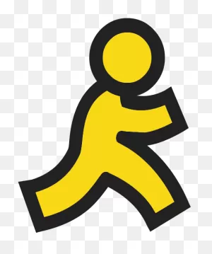 Icones Aim Images Aol Instant Messenger Png Et Ico Clipart - Large ClipartFlare.com 
