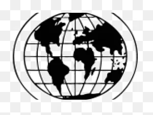 Globe Clipart India - India Globe Png Black And White ClipartFlare.com 