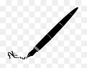 Ink Paper Pen - Free Vector Graphic On ClipartFlare