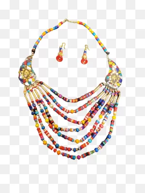 Luxury Multi Strand Beaded Choker Necklace Tibetan Handmade For ClipartFlare.com 
