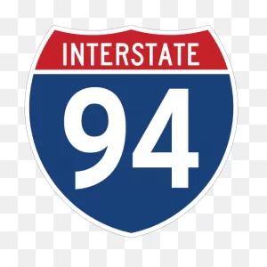 Interstate 94 Sign Sticker