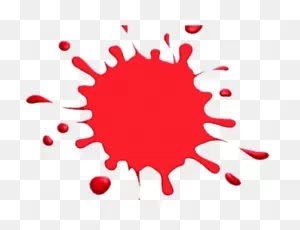 Ink Clipart Paintball - Red Paint Splatter Png Transparent Png ClipartFlare.com 