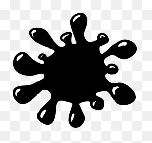 Splat Black Splatter - Free Vector Graphic On ClipartFlare