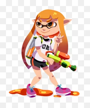 Smash Ultimate - Orange Inkling By Mymzi On 