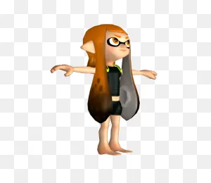 Wii U - Splatoon - Inkling Girl - The ClipartFlare