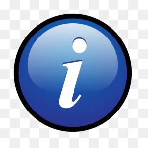 This Iso Mandatory Circle Sign With Tourist Information Symbol Is A Clear,  Understandable Way To Communicate Your Message. - Tourist Information Iso  ClipartFlare.com 
