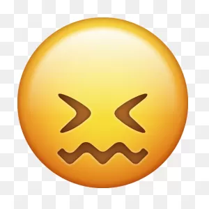 Download Confounded Emoji [Download Iphone Emojis] Free Icon Icon ClipartFlare.com 