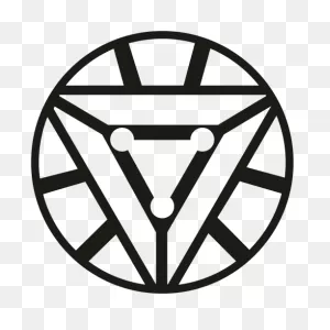 Iron Man Avengers Arc Reactor Logo PNG-WebP | Iron Man Arc Reactor Core ClipartFlare.com 