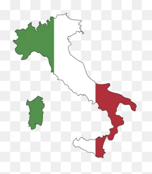 2 - Flag Map Of Italy Clipart - Full Size Clipart (#1784932 ClipartFlare.com 