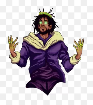 Bleed Area May Not Be Visible - J Cole Kod Artwork Clipart - Large ClipartFlare.com 