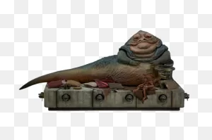 Star Wars - Jabba The Hutt And Throne Deluxe 1/6Th Scale Action Figure