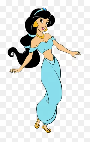 Jasmine Clip Art Disney Galore - Cartoon - Png Download - Full ClipartFlare.com 