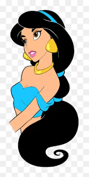 Princess Jasmine Photo: Jasmine | Princess Drawings, Walt Disney ClipartFlare.com 