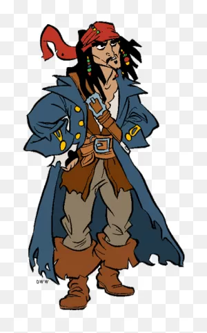 Captain Jack Sparrow (Khdw) | Kingdom Hearts Fanon Wiki | ClipartFlare