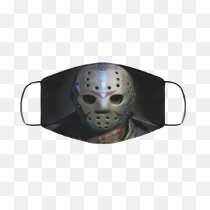 Jason Voorhees Face Mask Reusable, Washable - ClipartFlare Trending ClipartFlare.com 