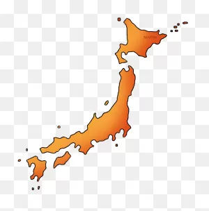 Japan Clipart , Png Download - Japan Map Vector Transparent Png ClipartFlare.com 