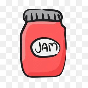 Bread Jam, Jam Bottle, Jam Jar, Jelly Spread, Strawberry Jam Icon ClipartFlare.com 