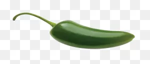 Probably The Most Famous Pepper, The Jalapeno Is Widely - Serrano ClipartFlare.com 