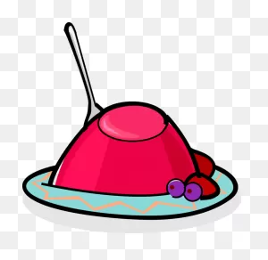 Vector Illustration Of Fruit Gelatin Jello Or Jell-O - Jello Clip ClipartFlare.com 